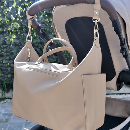 Vaippalaukut- Nahka Beige