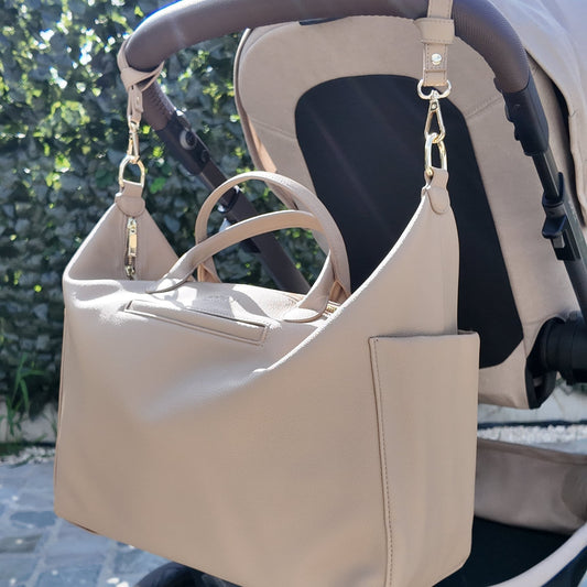 Vaippalaukut- Nahka Beige